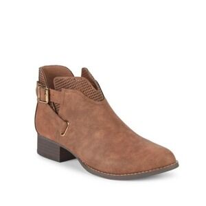 VINCE CAMUTO Girl's Calliope Buckled Booties size 1M